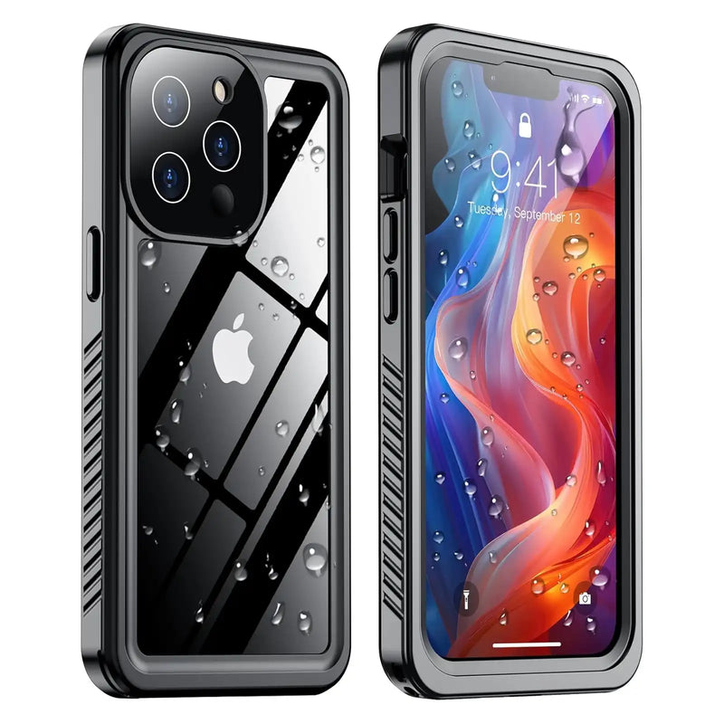 iPhone 12 Pro Waterproof Case Full Body Lifeproof & shockproof - Coral Case