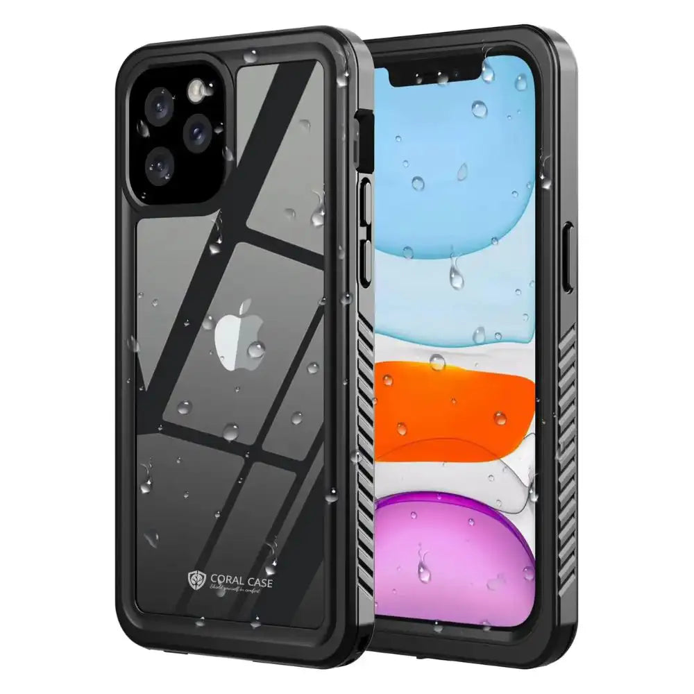 iPhone 11 Pro Waterproof Case Full Body Lifeproof & shockproof - Coral Case