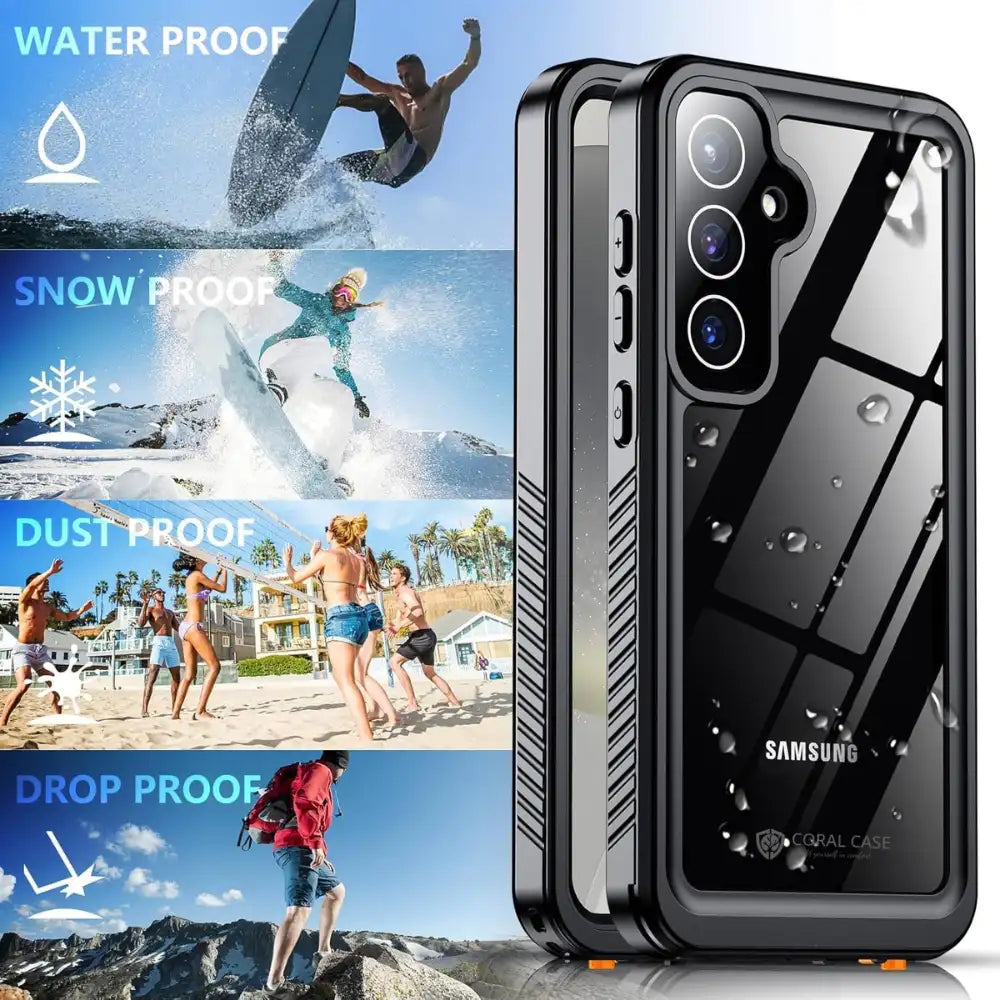 galaxy s24 waterproof shockproof dustproof case