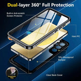 S24 Plus WaterProof Lifeproof Shockproof dustproof Black & Clear case - Dessection