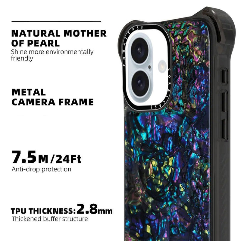 iPhone 16 Abalone Shell MagSafe Compatible 7.5M Shockproof Dropproof case - Features