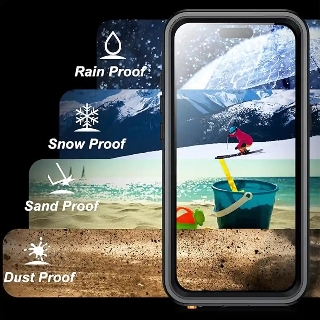 iPhone 16 Pro Max Waterproof MagSafe Case Shockproof And Lifeproof protection all time