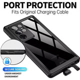 Samsung S22 Ultra IP68 Waterproof, Shockproof, Dustproof, Premium Quality Rugged Case - Supports