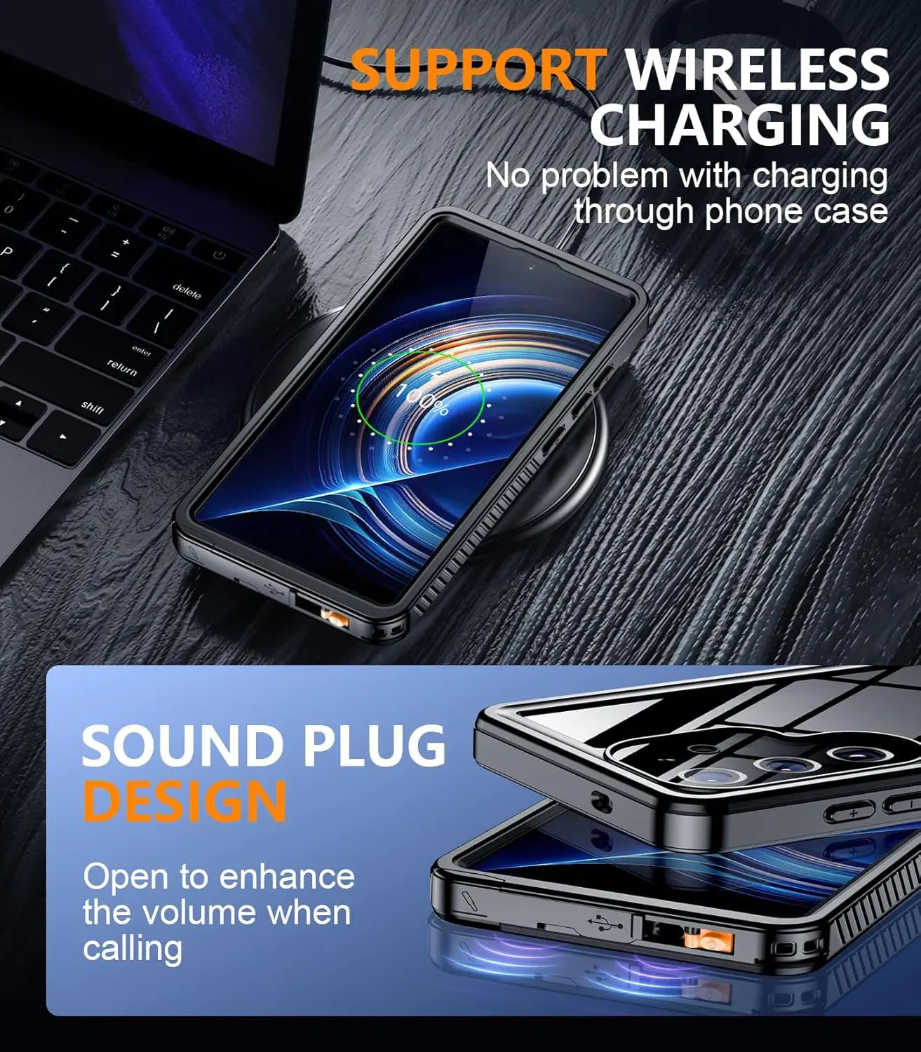 Samsung S25 Ultra Waterproof Lifeproof Dustproof Magsafe case sound test