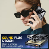 Samsung S24 Ultra Waterproof Lifeproof Dustproof Magsafe case Sound Plug Design