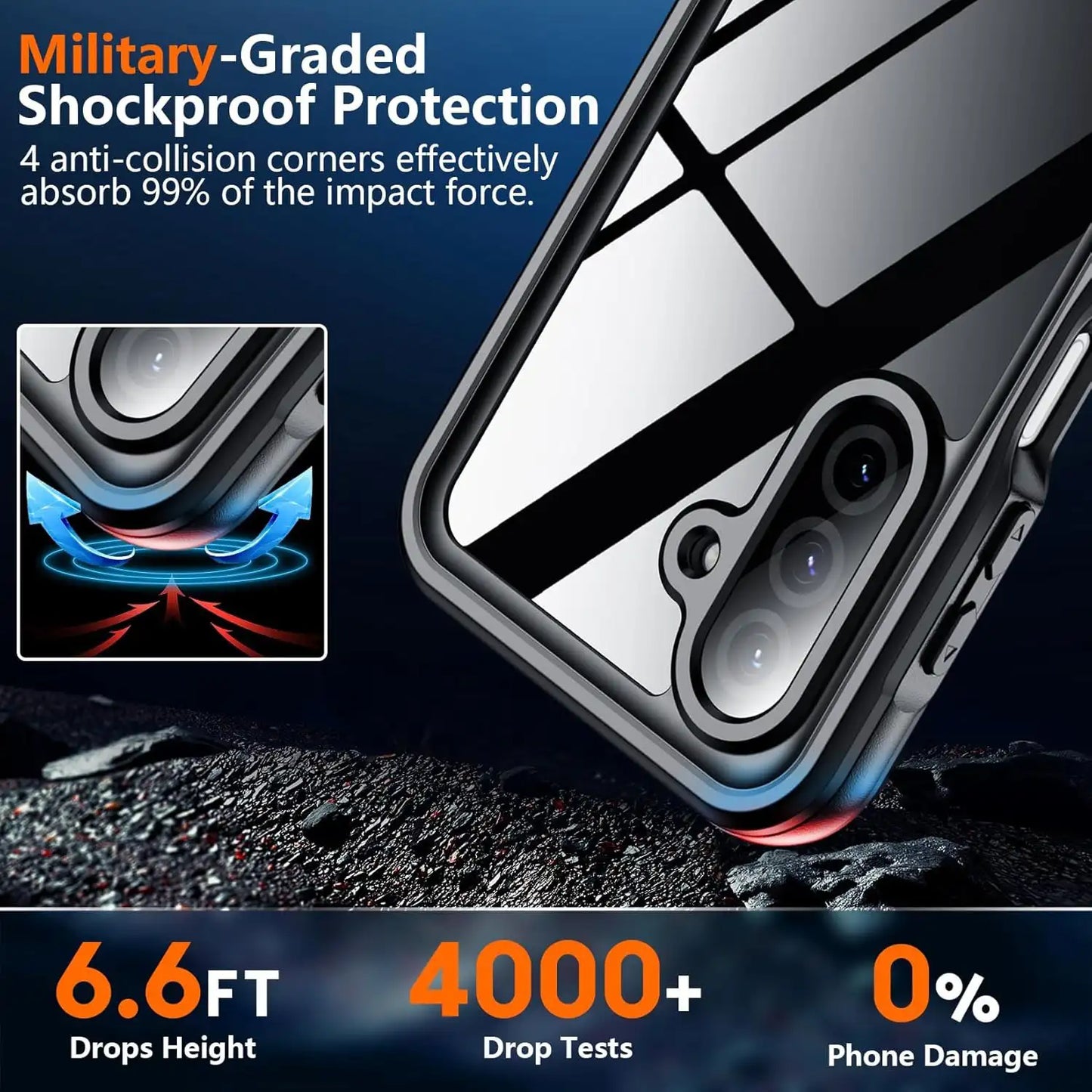 Samsung Galaxy A26 5G Full Body Waterproof Case 3