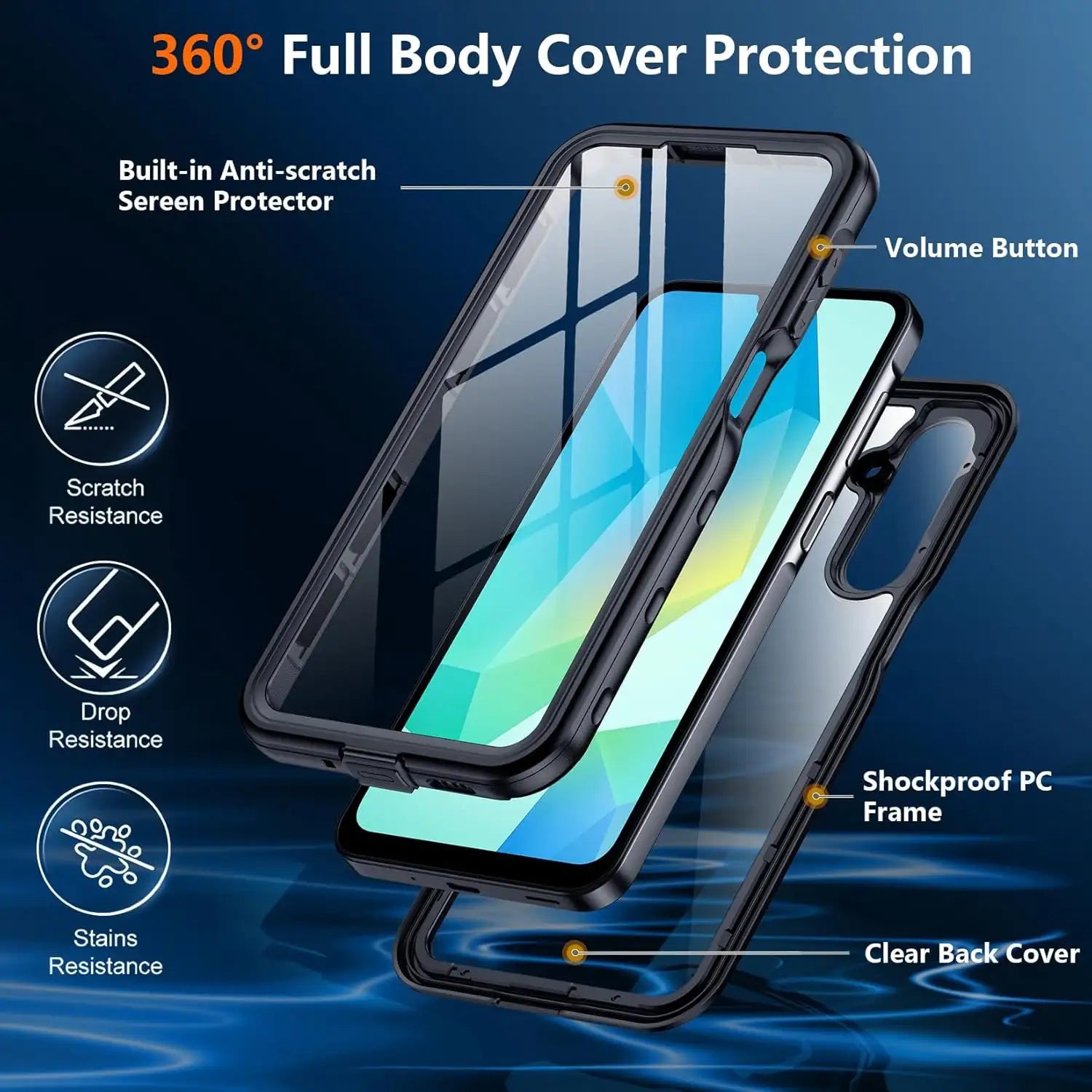 Samsung Galaxy A16 5G Full Body Waterproof Case 2