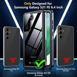 Samsung Galaxy S21 FE Full Body Waterproof Shockproof Lifeproof Case All In One View