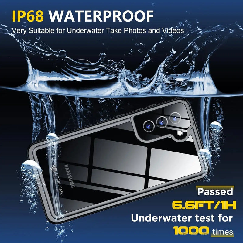 Samsung Galaxy S21 FE Full Body Waterproof Shockproof Lifeproof Case Underwater