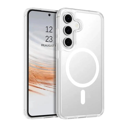 Samsung S25 Case Clear, [Compatible with Magsafe][Military-Grade Protection] Shockproof 1833