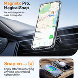 Samsung S25 Plus Case Clear, [Compatible with Magsafe]