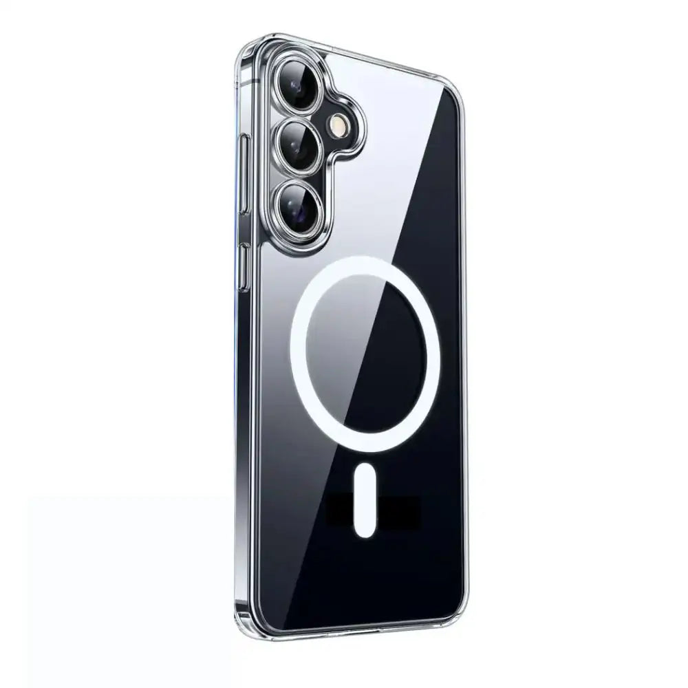 Samsung S25 Plus Case Clear, [Compatible with Magsafe][Military-Grade Protection] Shockproof font image