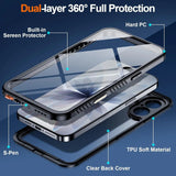 iPhone 17 full body Waterproof Shockproof Case Coral Case