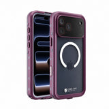 iPhone 17 Pro | Full Body Waterproof Burgundy Case