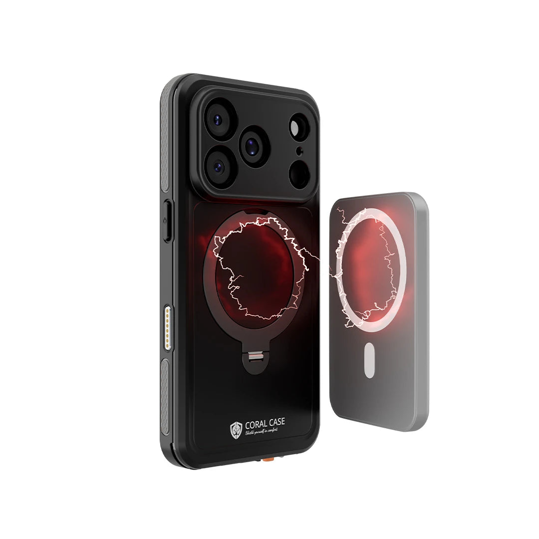 iPhone 18 Pro | Full Body Waterproof Kickstand Case