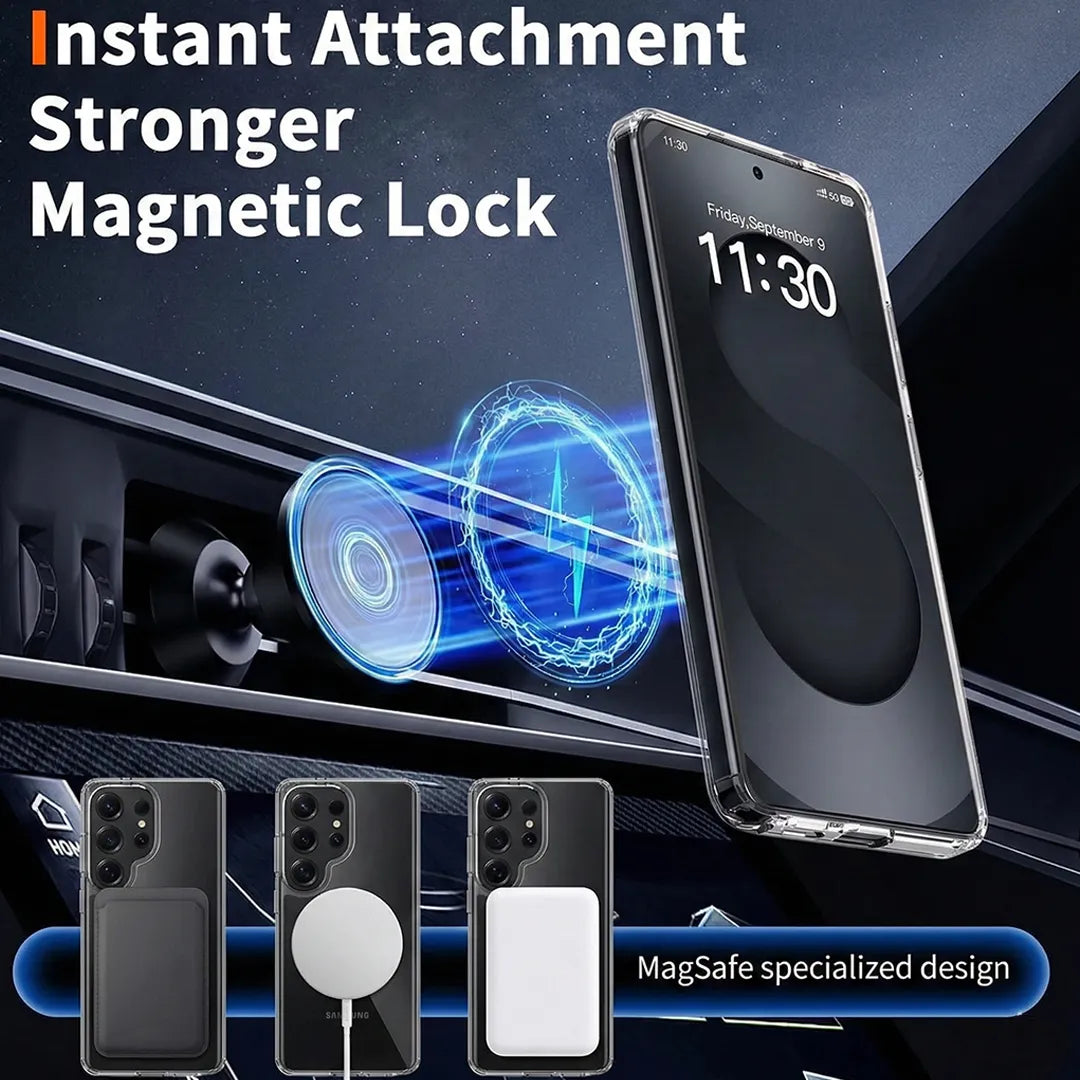 CORAL CASE Samsung S26 Ultra Transparent Bounce Case