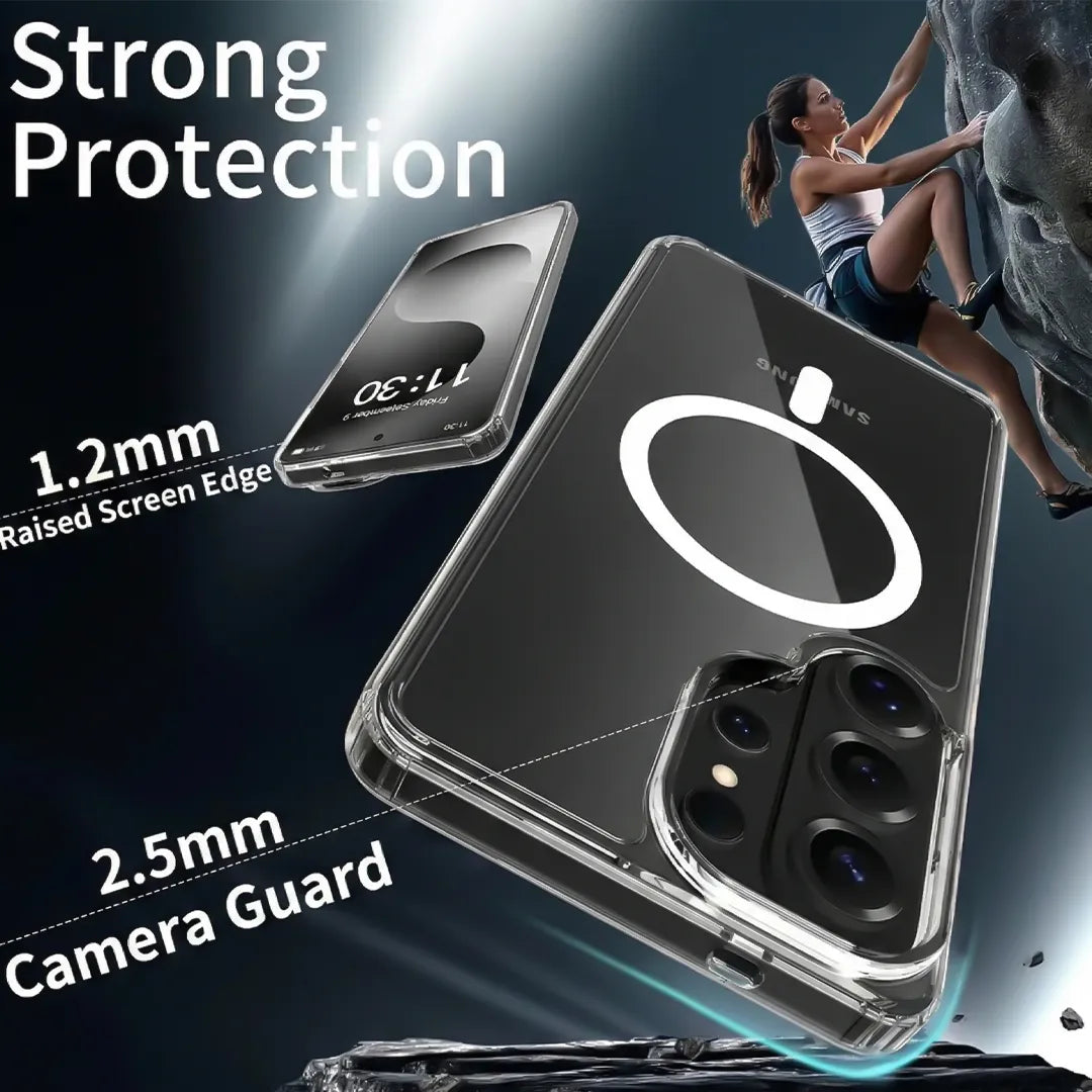 CORAL CASE Samsung S26 Ultra Transparent Bounce Case