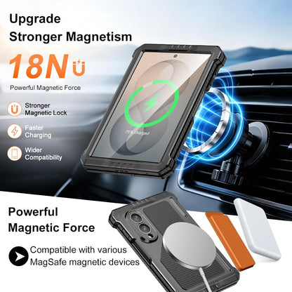 Galaxy Z Fold8 | Full Body Hard Shockproof Heavy Duty Military Grade Metal Case Armor Cover