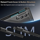 Galaxy Z Fold8 | Full Body Hard Shockproof Heavy Duty Military Grade Metal Case Armor Cover
