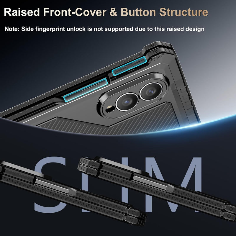 Galaxy Z Fold8 | Full Body Hard Shockproof Heavy Duty Military Grade Metal Case Armor Cover