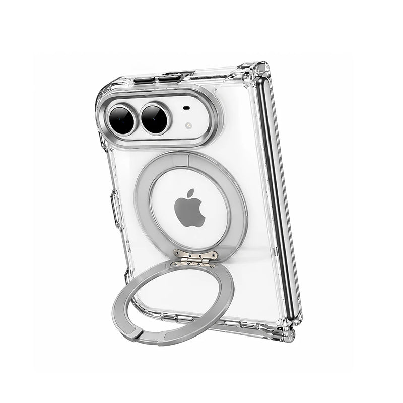 iPhone Duo | Tranasparent MagSafe Cover - Silver