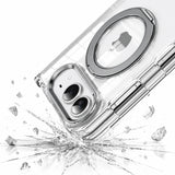 iPhone Duo | Tranasparent MagSafe Cover - Silver