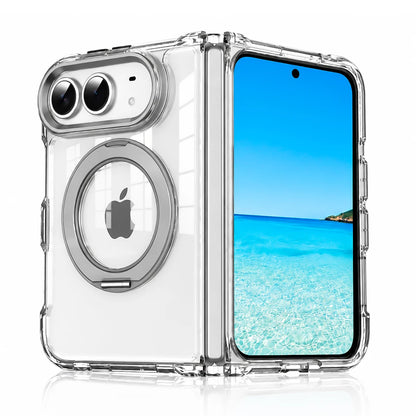 iPhone Duo | Tranasparent MagSafe Cover - Silver