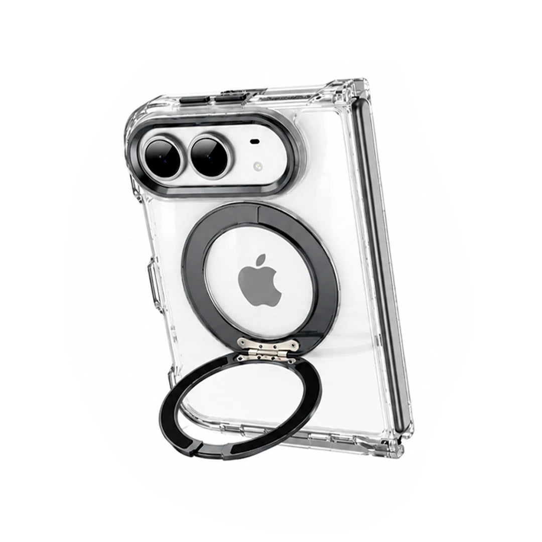 iPhone Duo | Tranasparent MagSafe Cover - Black