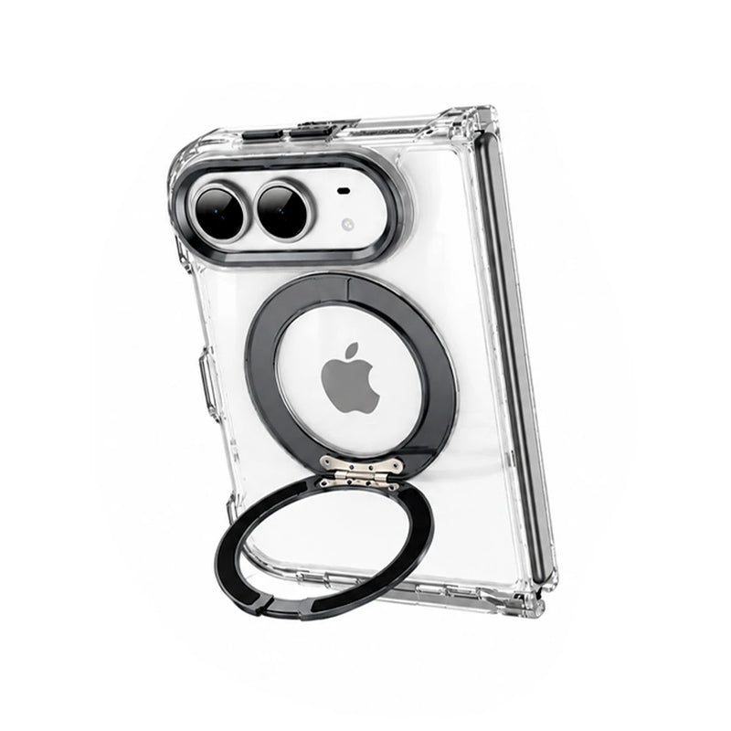 iPhone Duo | Tranasparent MagSafe Cover - Black