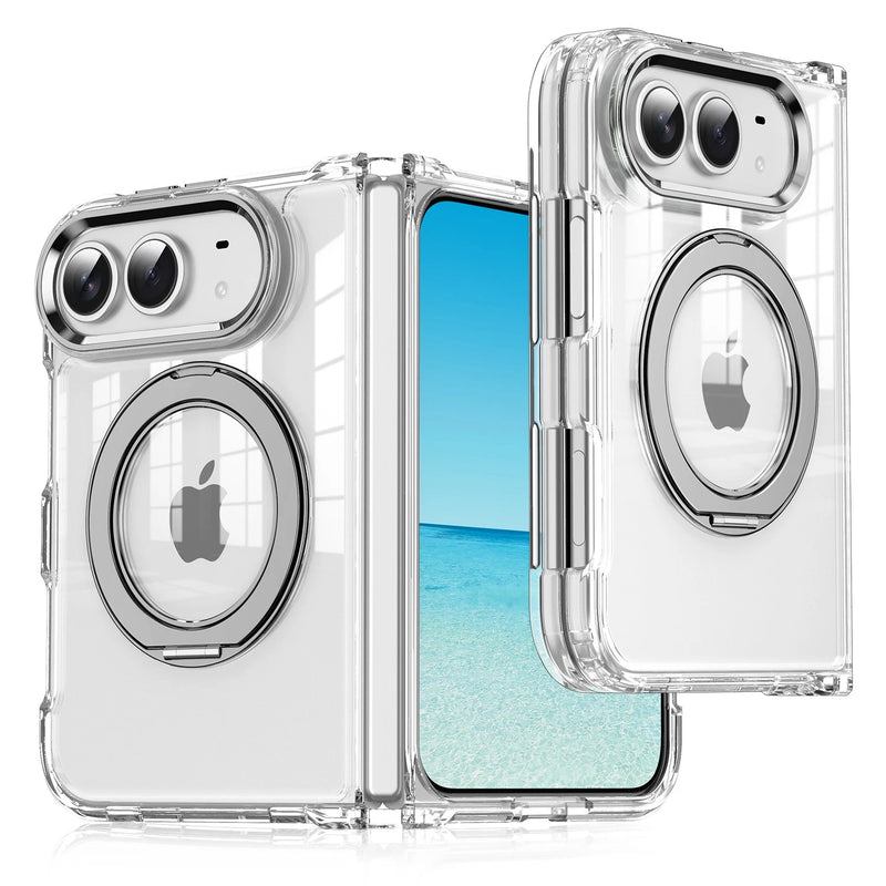 iPhone Duo | Tranasparent MagSafe Cover - Silver